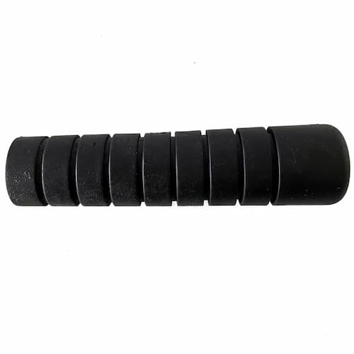 Soft PVC Tapered Handle Grips - 19mm ID