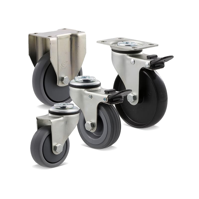 Castors - Light Duty ~ 50kg - 100kg - SWC