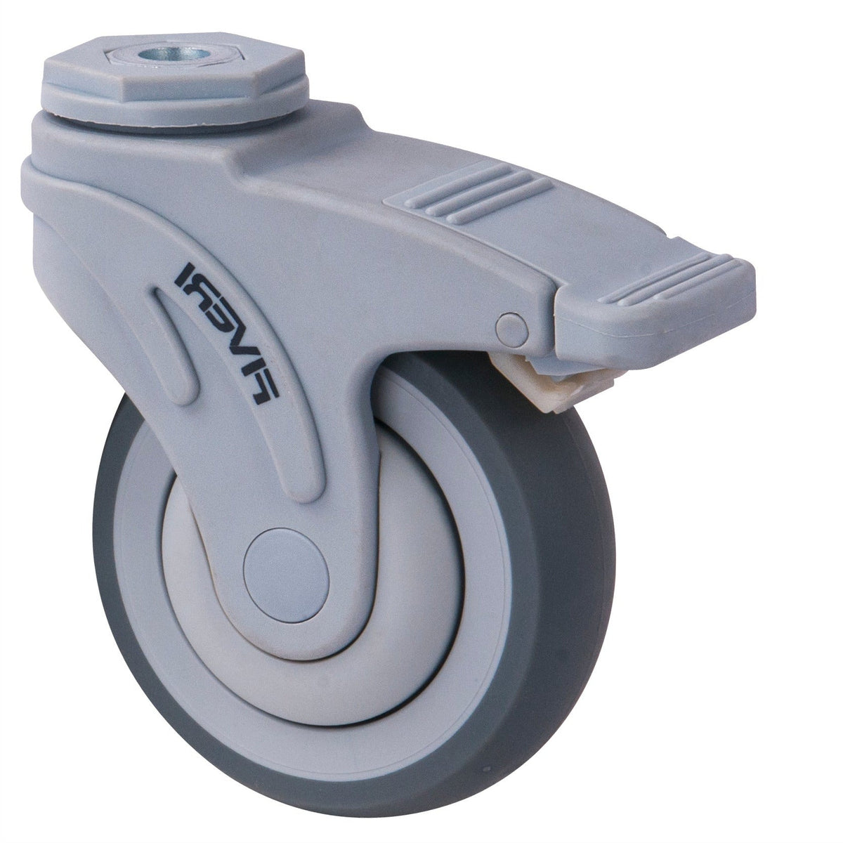 100mm Medical Bolt Hole Castors - 135KG Rated