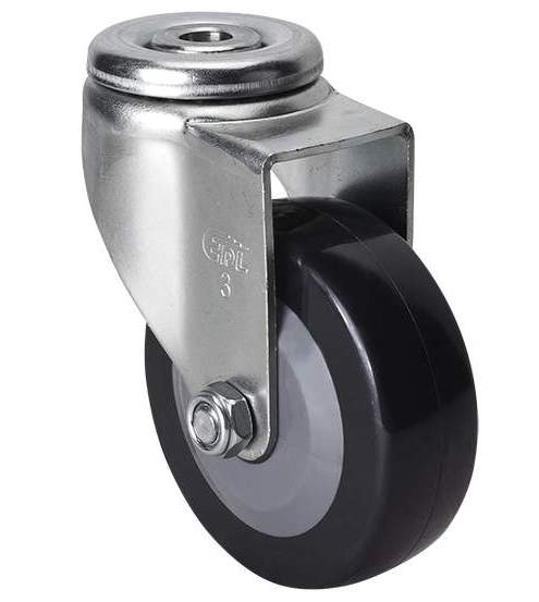 75mm Bolt Hole Castor - 60KG Rated