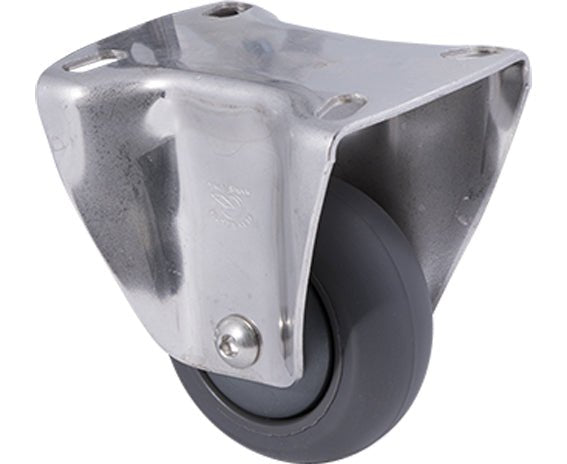 75mm Polyurethane Stainless Steel Castors - 100KG Rated