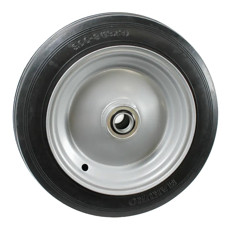 3.00-8 Solid Rubber Heavy Duty Wheel