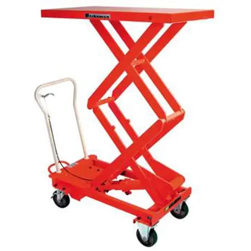BX30S Mobile High-Lift Scissor Table (300kg Capacity) — 1010x520mm Table