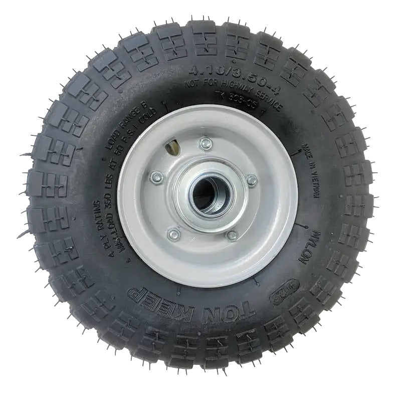 4.10 / 3.50 - 4 Solid Rubber Heavy Duty Wheel