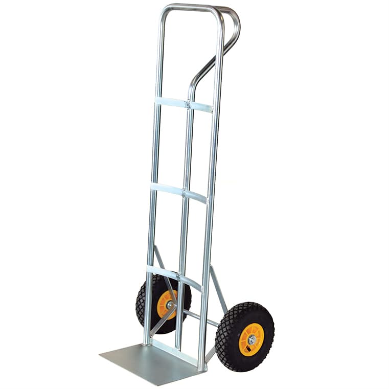 Hand Truck - NZ Made Heavy Duty Gooseneck Series GN40 | Plastic Centred Wheels - 150KG Rated