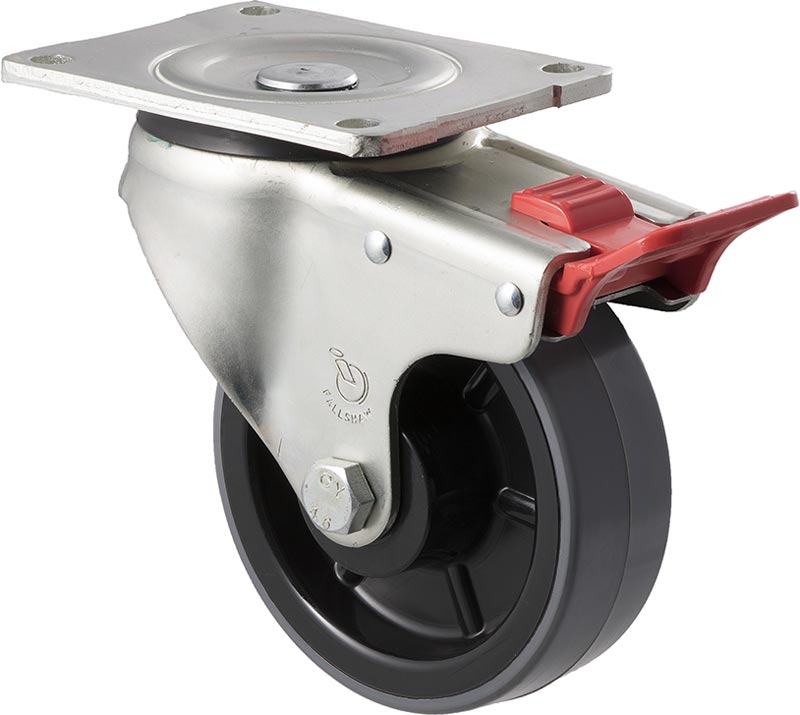 125mm Heavy Duty Polyurethane Castor - 350KG Rated