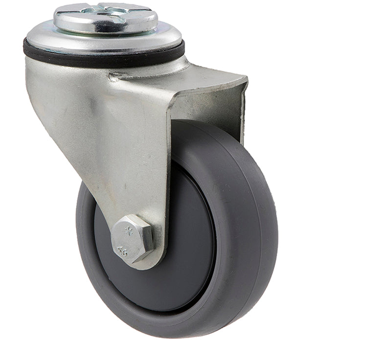65mm Thermoplastic Light Duty Castor - 50KG Rated