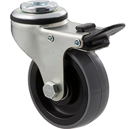 75mm Polyurethane Light Duty Castor - 100KG Rated