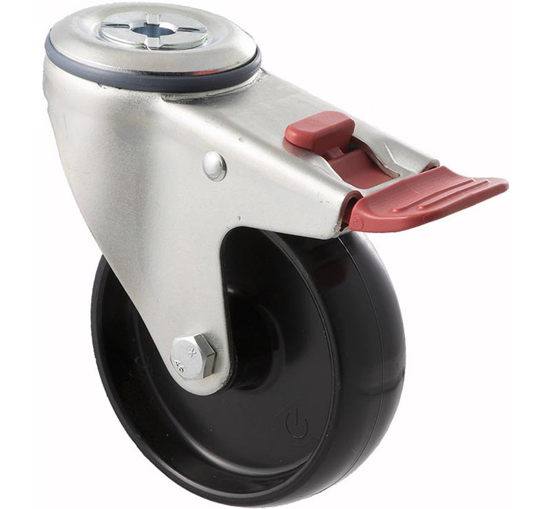 100mm Nylon Wheel Castors - 150KG Rated