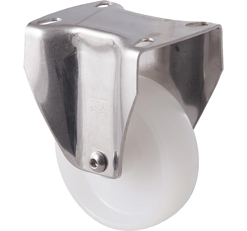 100mm Nylon Stainless Steel Castors - 150KG Rated