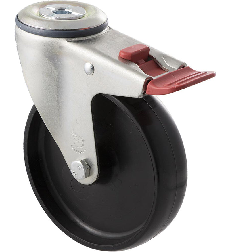 125mm Nylon Wheel Castors - 150KG Rated