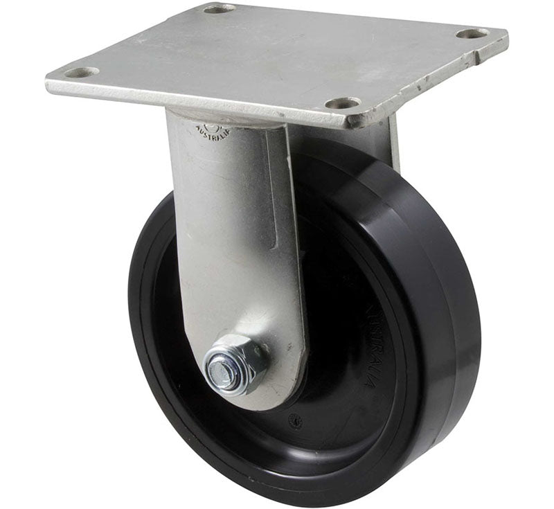 125mm Heavy Duty Industrial Nylon Castors - 400KG Rated
