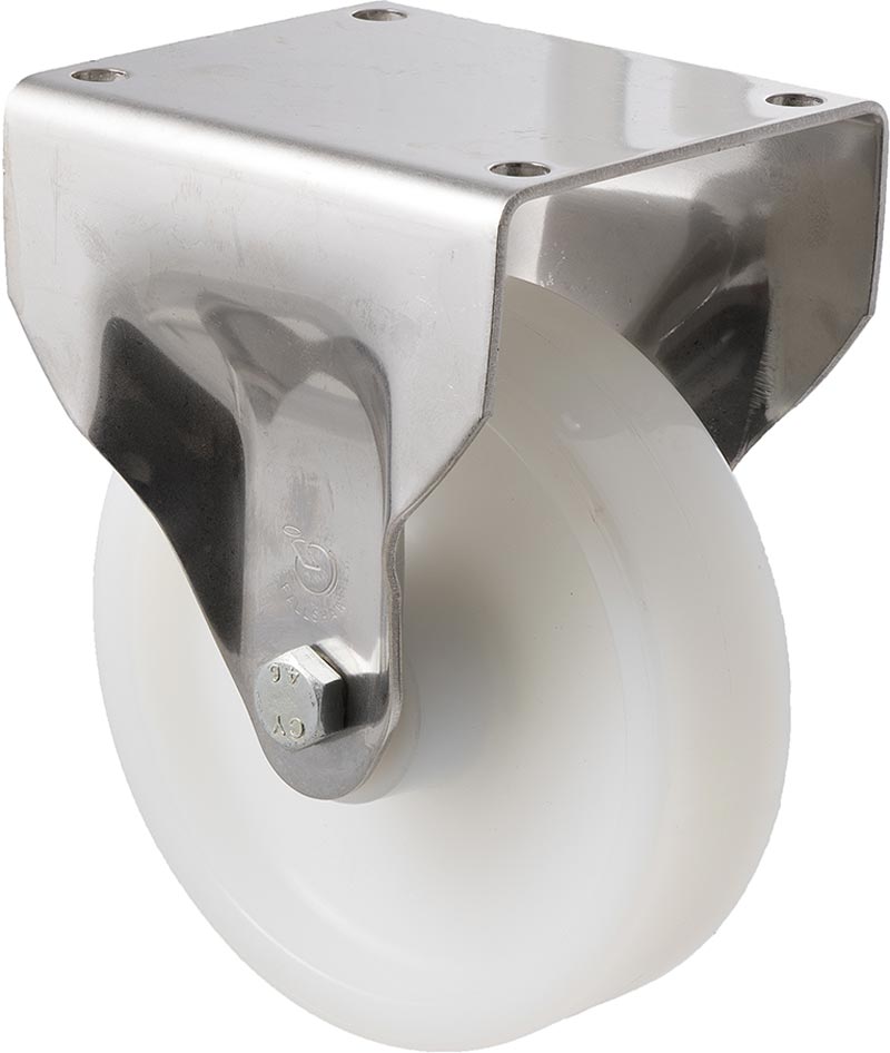 150mm Nylon Stainless Steel Castors -  450KG Rated