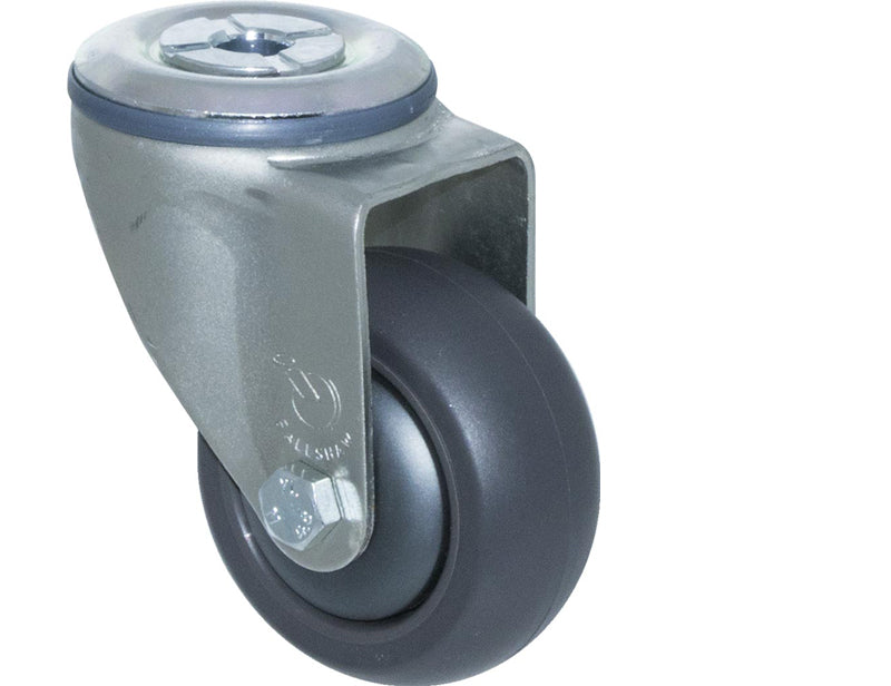 75mm Polyurethane Wheel Castors - 100KG Rated