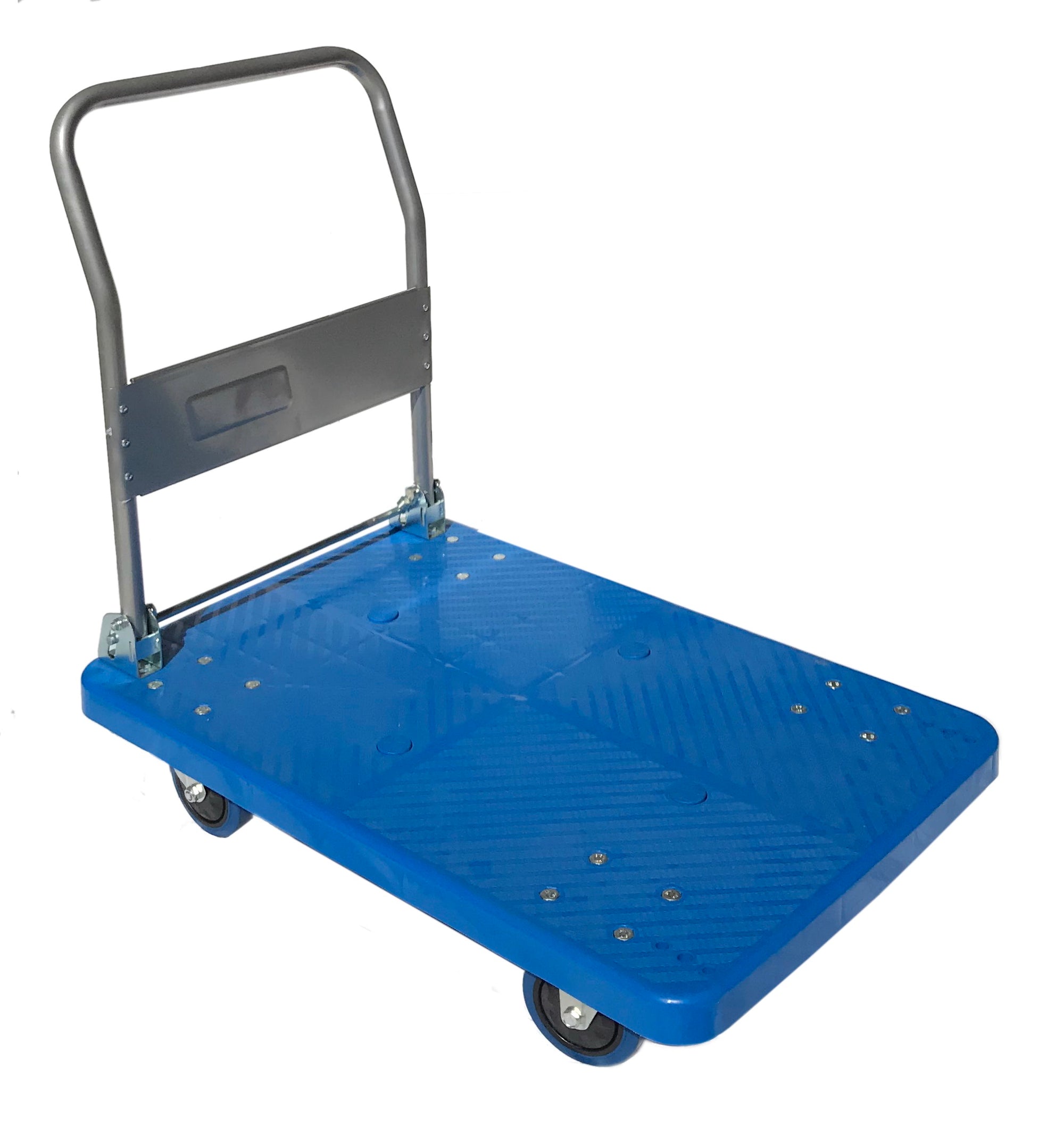 Plastic Platform Trolley - Fold Down Handle