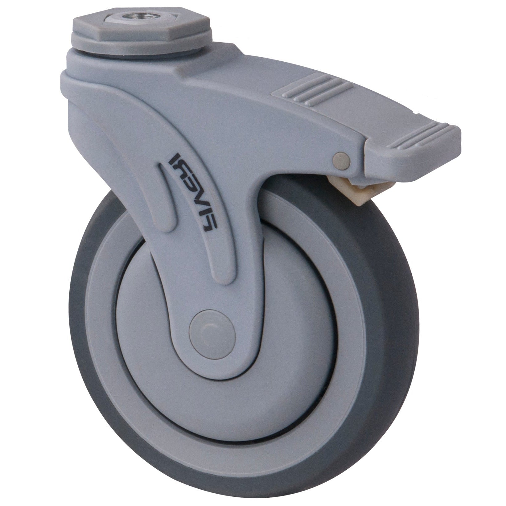 125mm Medical Bolt Hole Castors - 145KG Rated