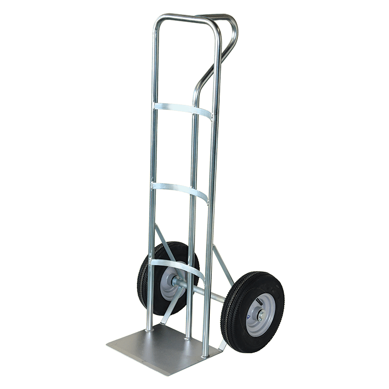 Hand Truck NZ Made 200kg Gooseneck Series Steel Centered Large Wheels – GN50LW