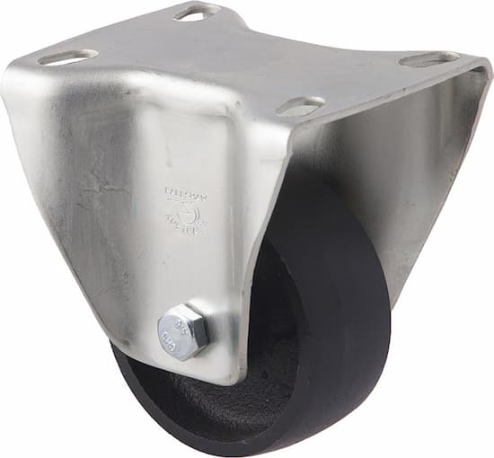 75mm Cast Iron  High Temperature Castor 100KG @ 400°C