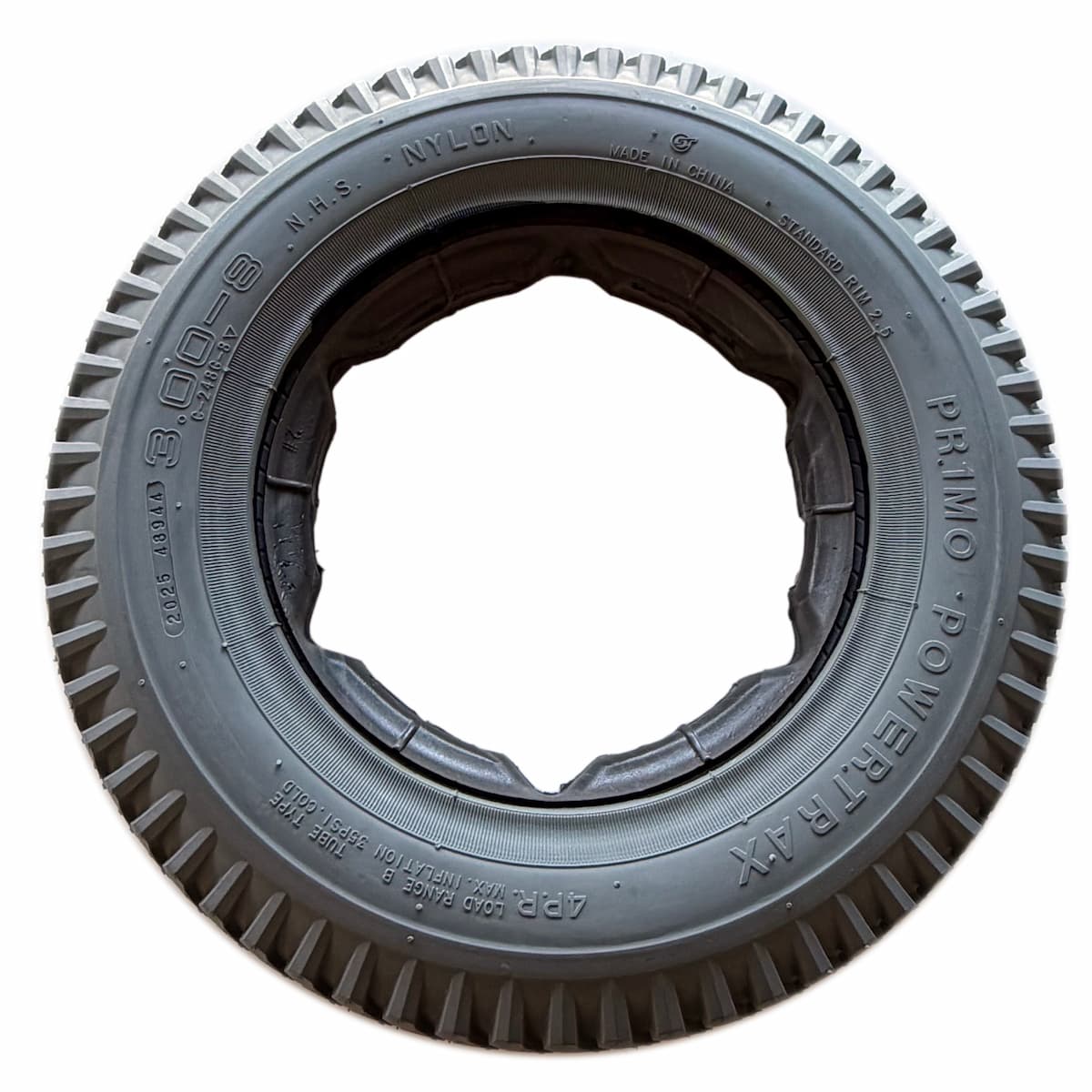 3.00 - 8 Primo Grey Tyre Powertrax Lugged Inner