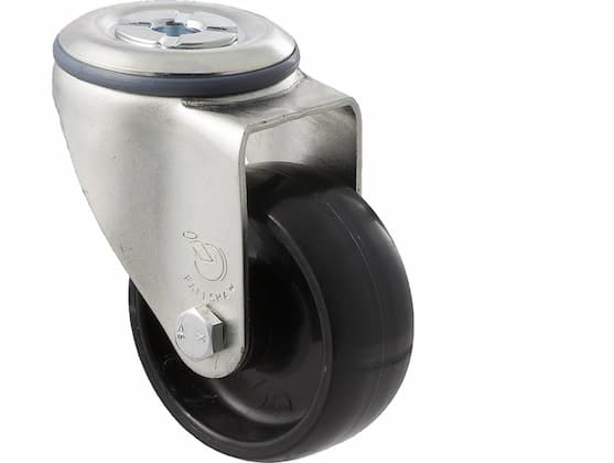 75mm Nylon Wheel Castors - 150KG Rated