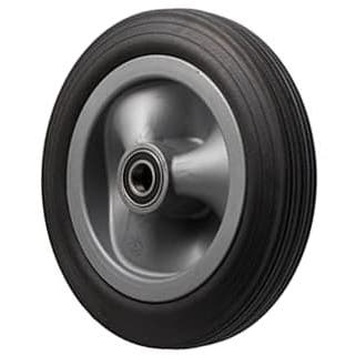 Black Rubber Tyre Utility Wheel ~ 150KG Rated